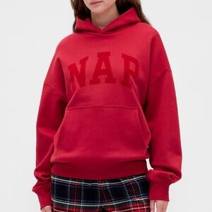 GAP Adult VintageSoft NAP Logo Hoodie